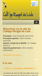 Mobile Screenshot of collegerdl67.fr